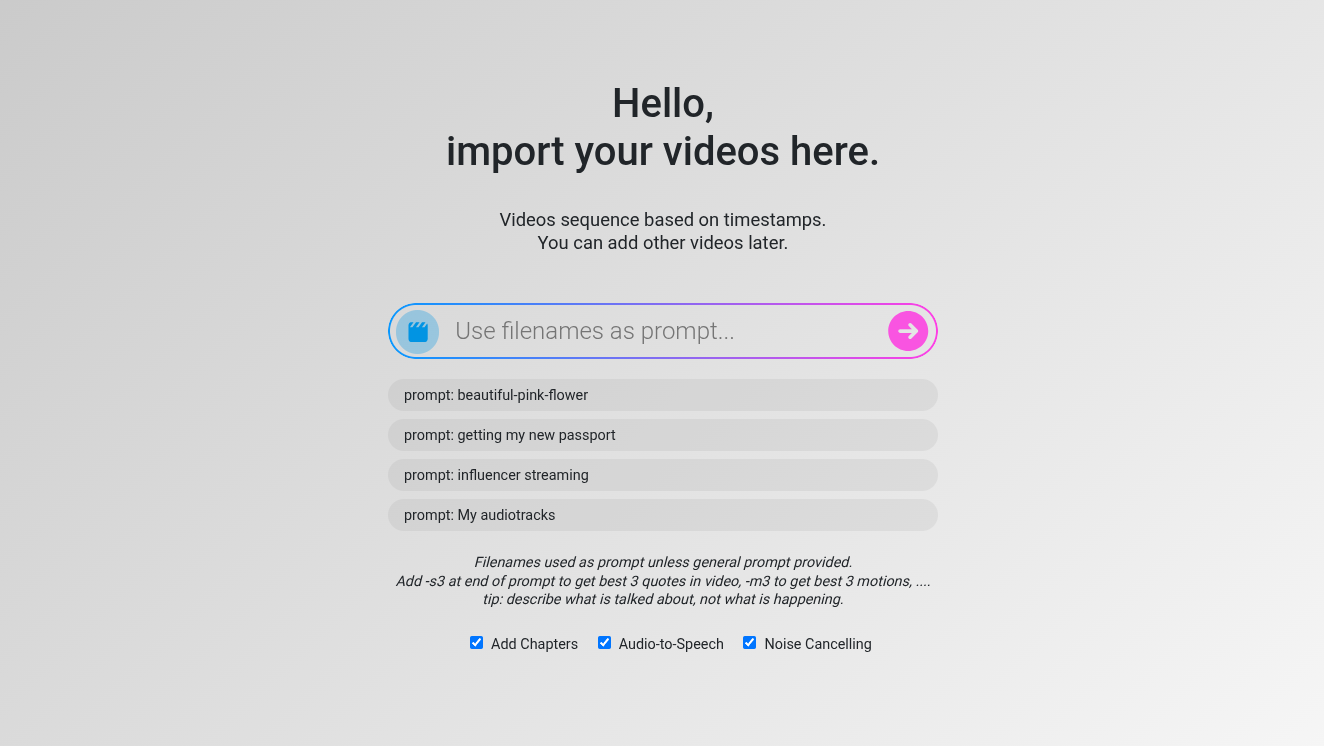 Upload with AI from the Get-go